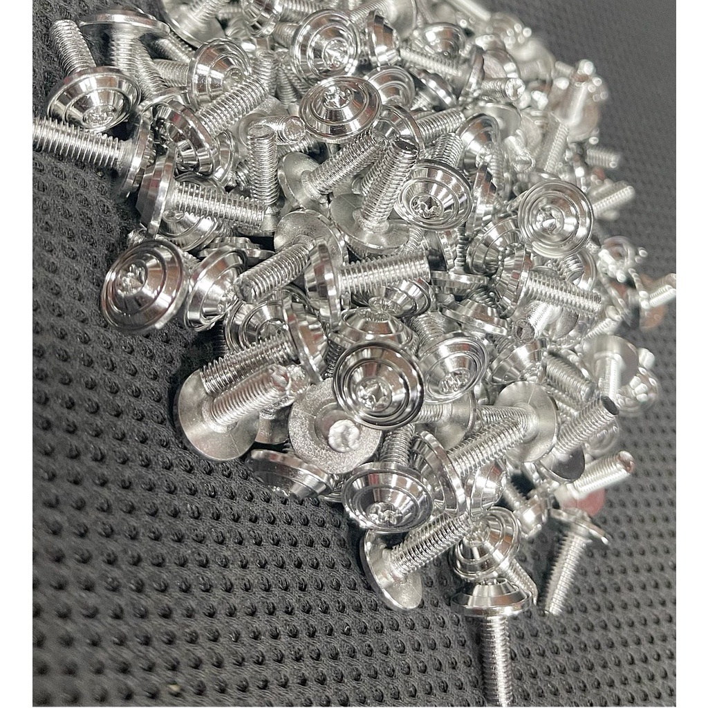 Ốc Inox 5Li 6Li 8Li Thái Nhô Đầu Lục Giác Bông