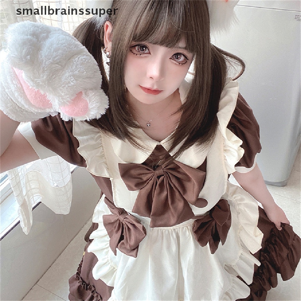 Đầm Hóa Trang Cô Hầu Gái Phục Vụ Quán Cà Phê Kiểu Lolita Dễ Thương