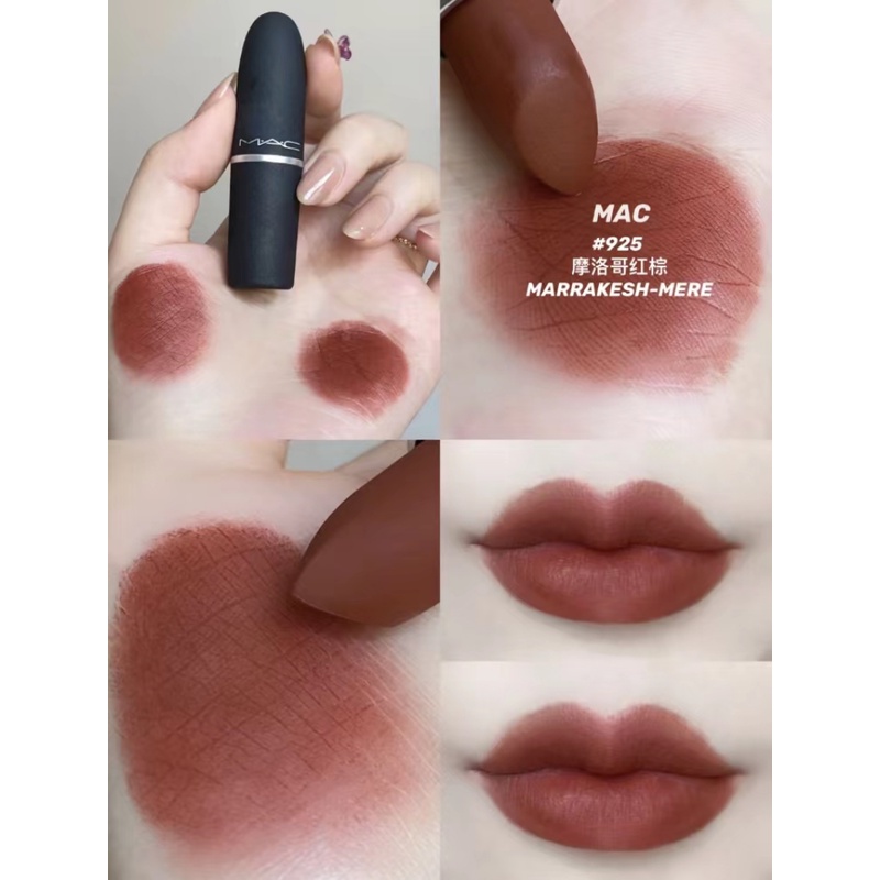 Son Lì Dưỡng Ẩm 3g 314 316 923 925 922 Thương Hiệu MAC