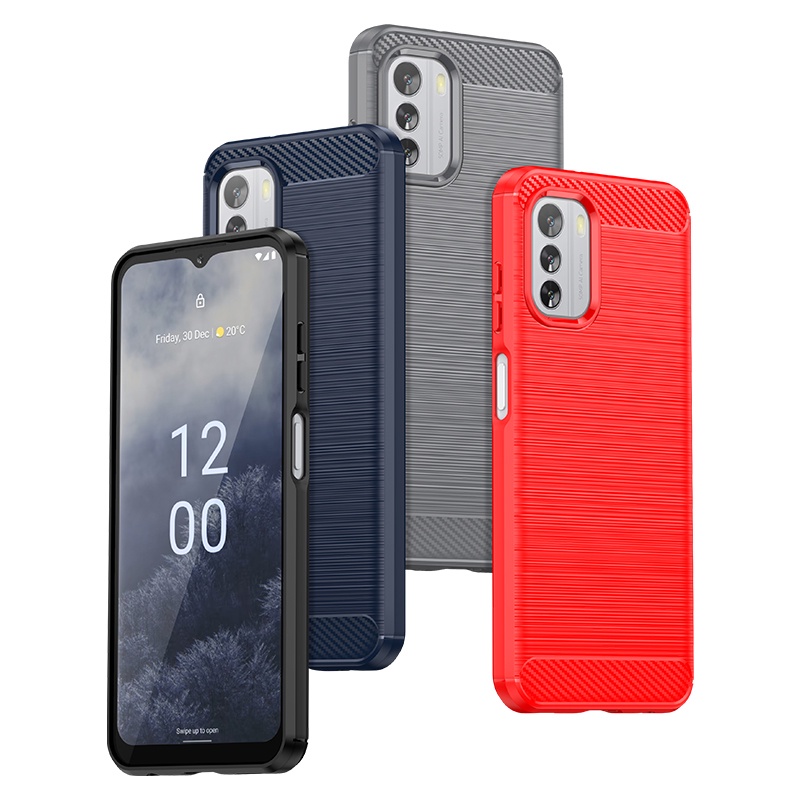 Ốp Điện Thoại TPU Sợi Carbon Chống Sốc Cho Nokia G60 / G50 / G20 / G10 / G21 / G11