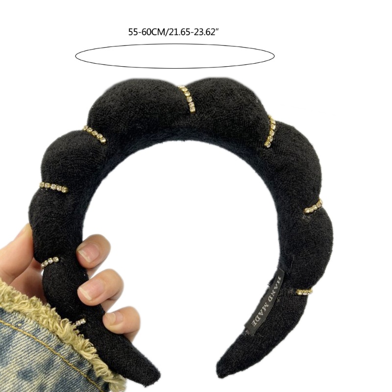 Flgo Băng Đô Dạng Xoắn Đính Đá Thời Trang Cho Nữ