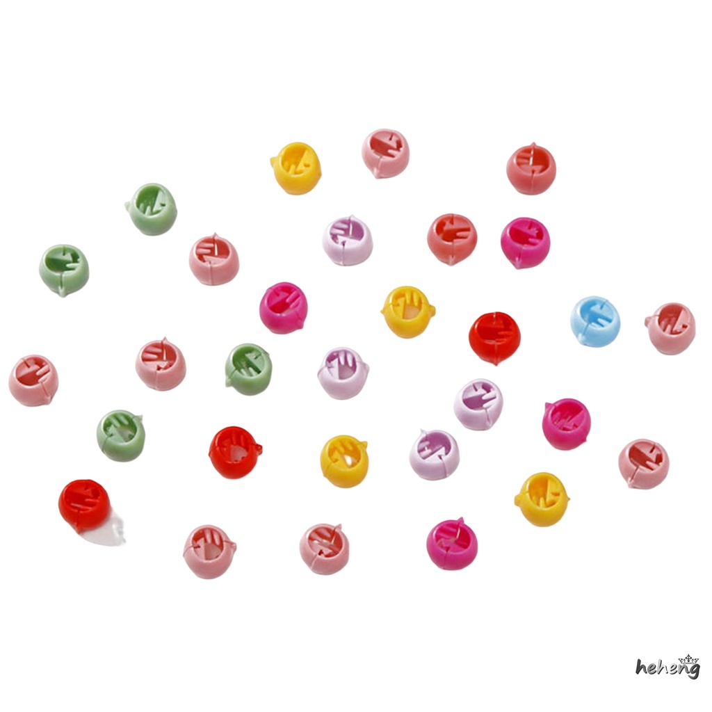 Set 30 Kẹp Tóc Càng Cua Nhỏ Chống Trượt Nhiều Màu Sắc Cho Bé Gái Và Tuổi Teen