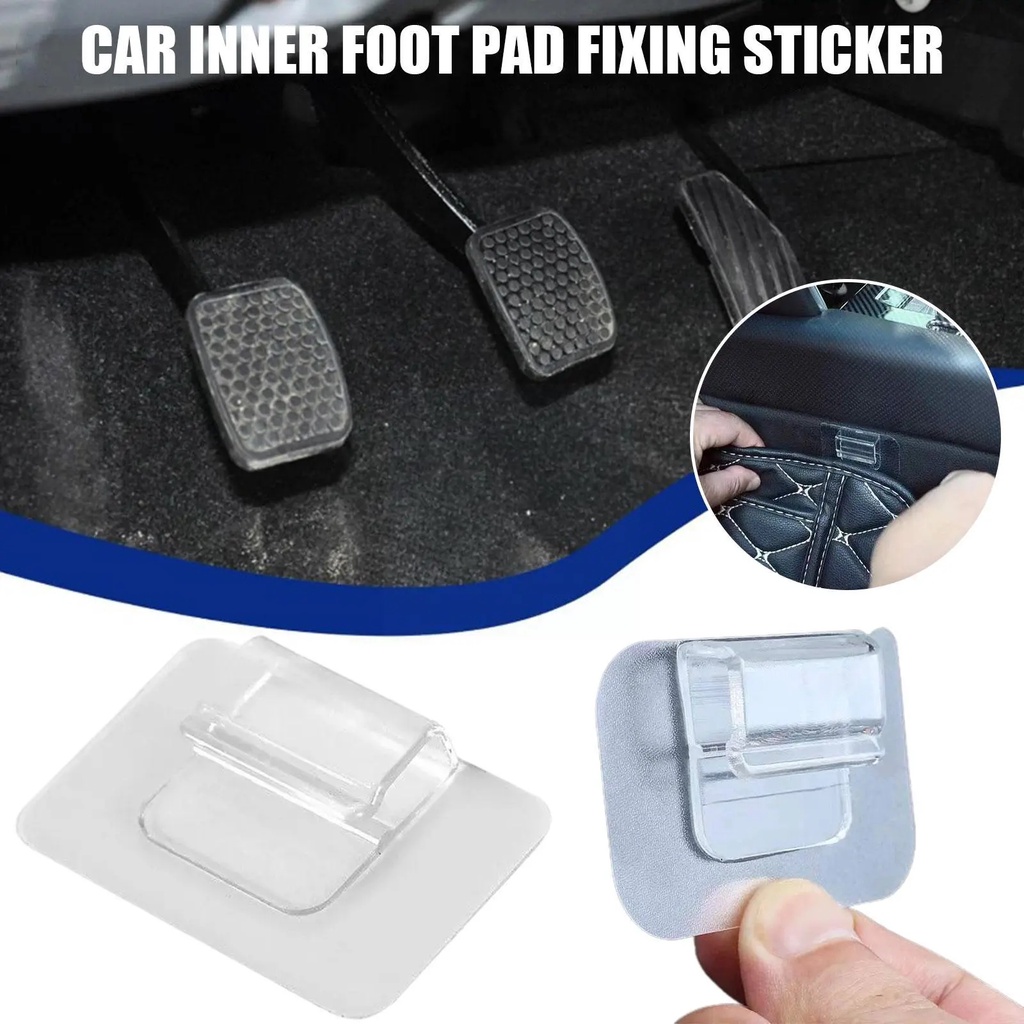 Miếng Dán Cố Định Thảm Lót Sàn Xe Hơi Trong Suốt Hai Mặt Tiện Dụng