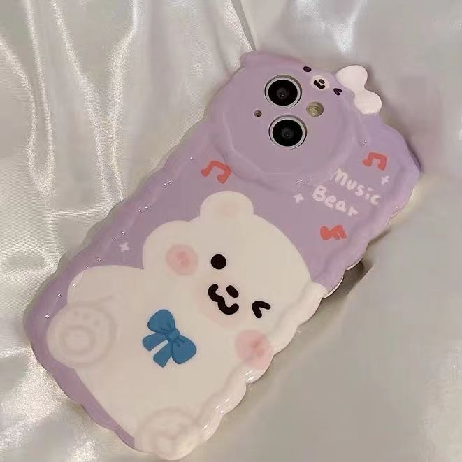 ✅Ốp Điện Thoại Mềm In Hình Thú Hoạt Hình Dễ Thương Cho iPhone 13 / 14 12 Pro Max 11 Xr