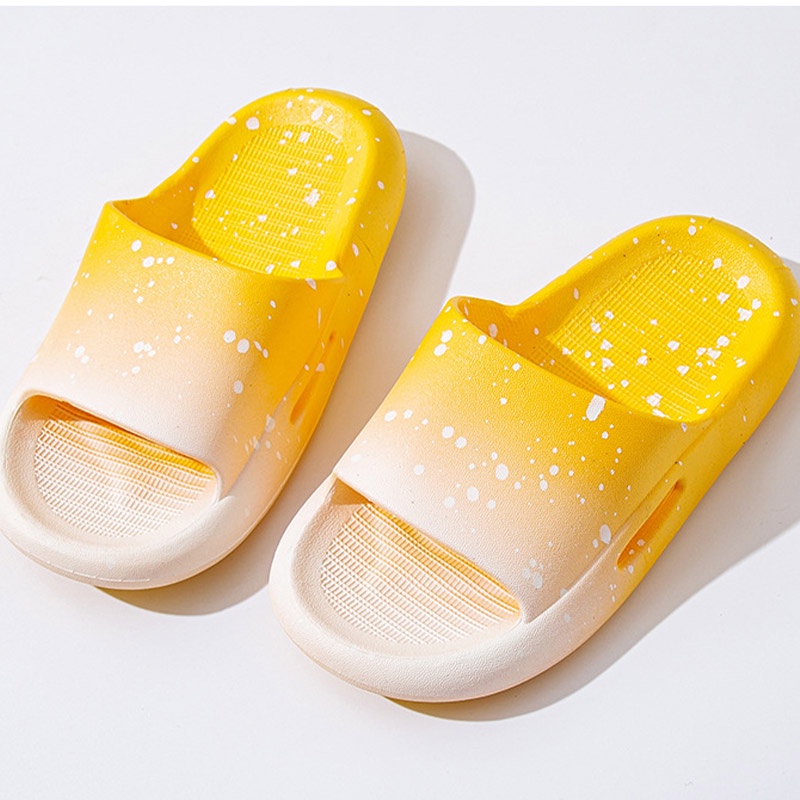 WO·WO Dép Đi Trong Nhà Đế Mềm Thoải Mái Màu Gradient Cho Bé