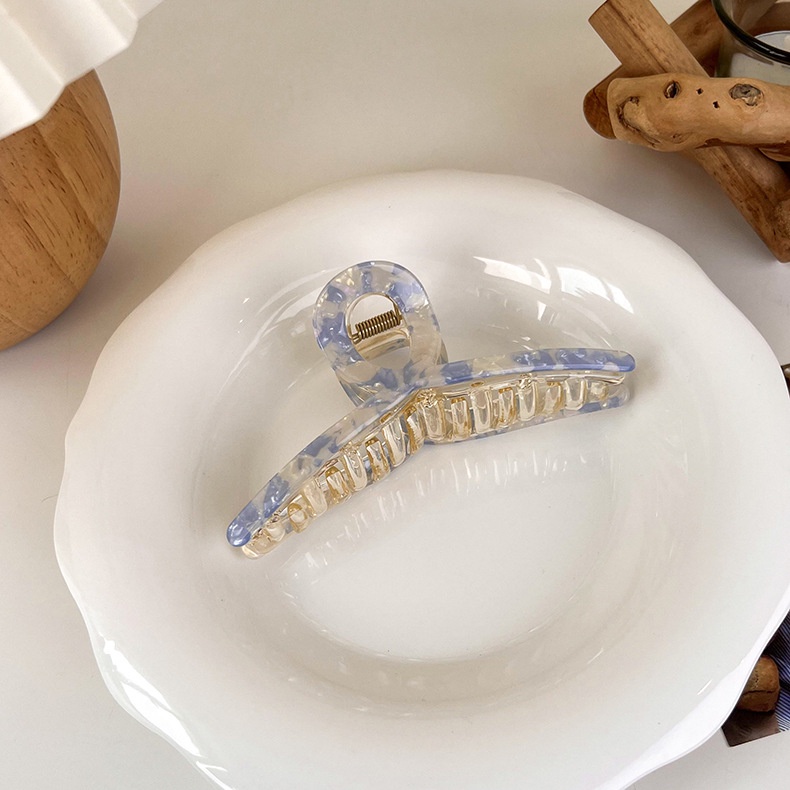 Kẹp Tóc Hình Cá Mập Bằng acrylic Axit acetic Thời Trang Mùa Hè