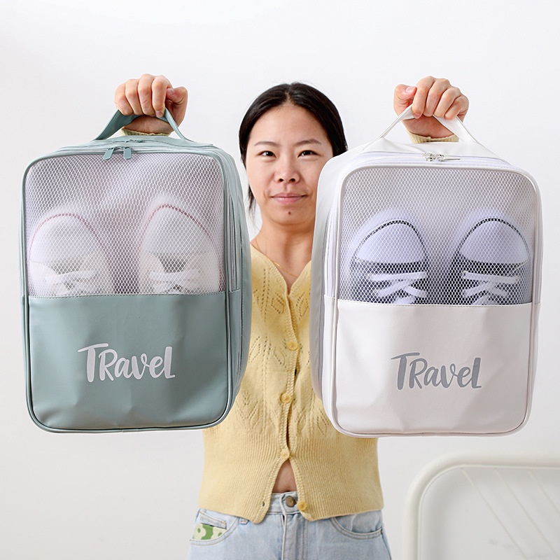 Túi Đựng Giày Sức Chứa Lớn Có Thể Sử Dụng Như Hành Lý Và Xe Đẩy