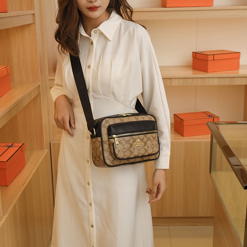 Túi đeo Chéo Nam Nữ Coach Da Đeo Vai Chất Lượng Tốt đi Du Lịch Thời Trang