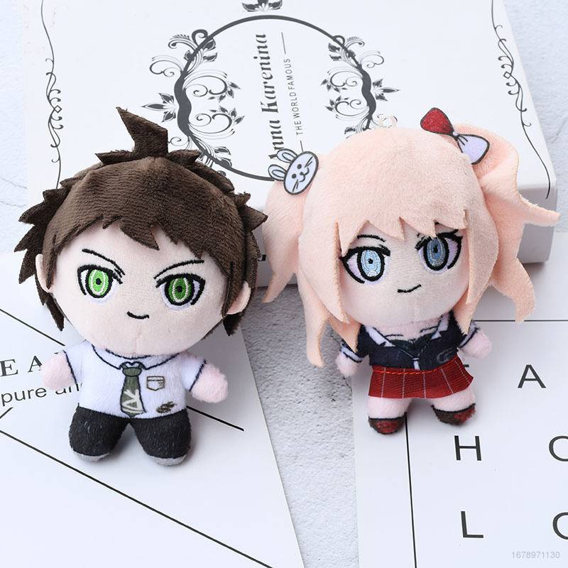 Búp bê nhồi bông Junko Komaeda SQ2 Danganronpa treo móc khóa xinh xắn
