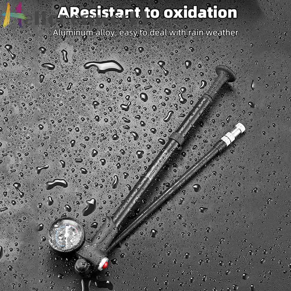 Bơm Xe Đạp Áp Suất Cao 300psi Bằng Hợp Kim Nhôm