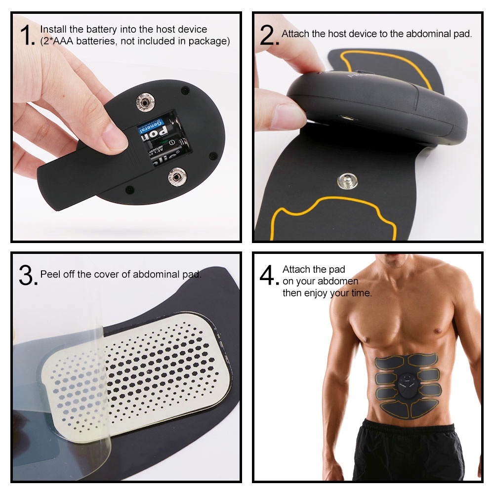 Máy Tập Cơ Tay / Chân / Eo Suolaer EMS ABS Chuyên Dụng