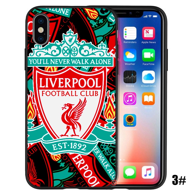 Ốp Điện Thoại Họa Tiết Liverpool Cho iPhone 12 13 Pro X XS Max Mini HAL14