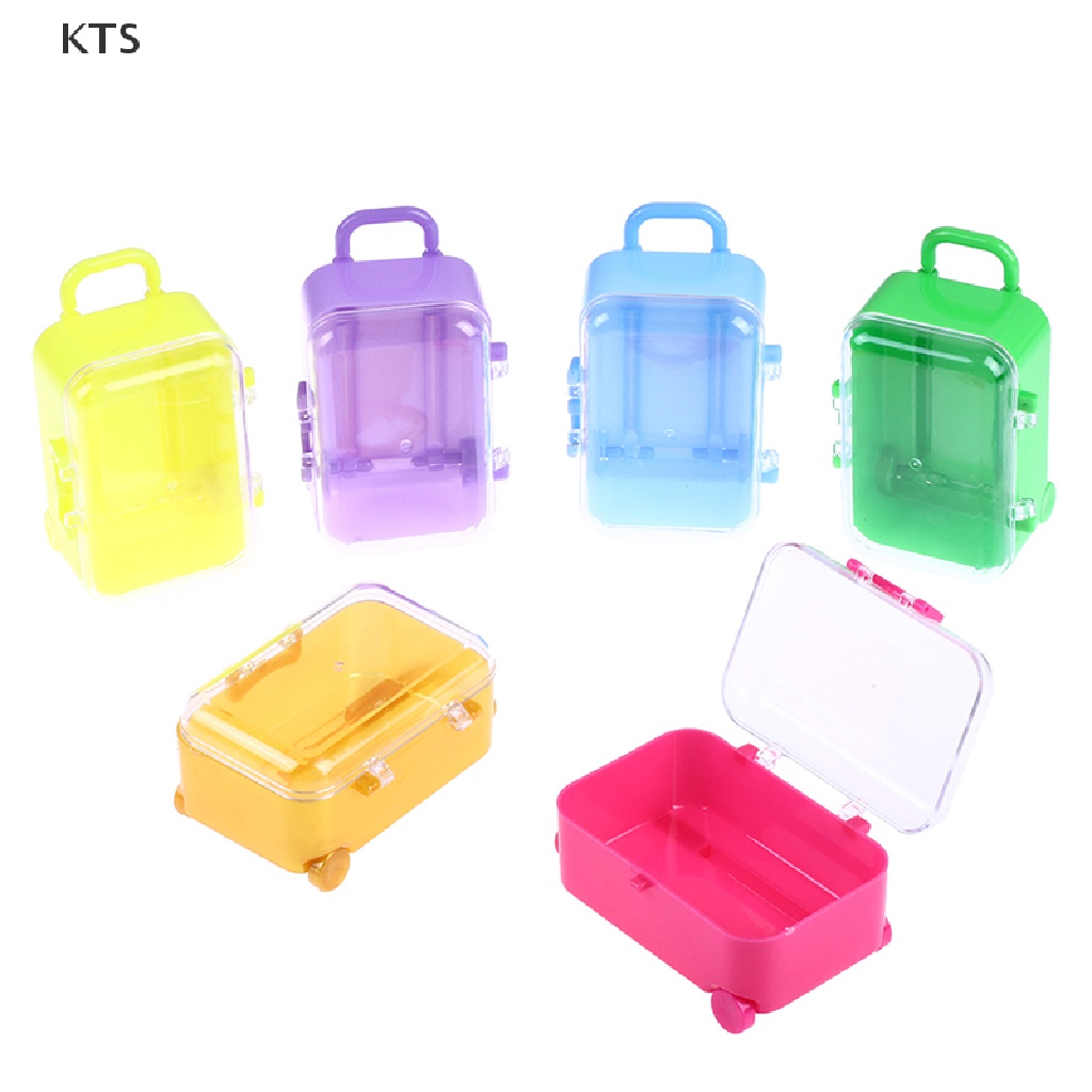 Va Li Kéo Mini 5 * 7cm Đựng Kẹo Trang Sức Cho Nhà Búp Bê