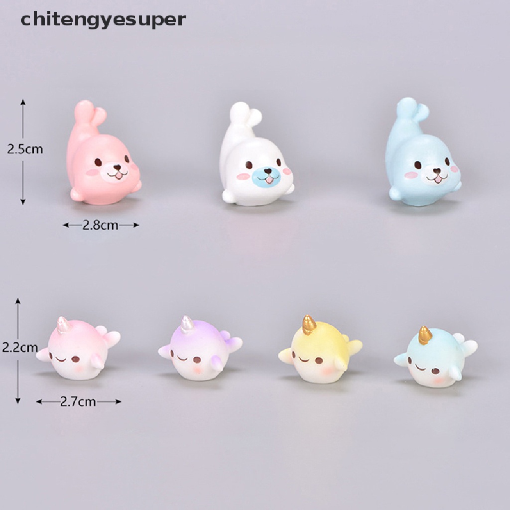 Con Dấu Họa Tiết Hoạt Hình Bằng Nhựa Resin Trang Trí Phong Cách Chitengyesuper