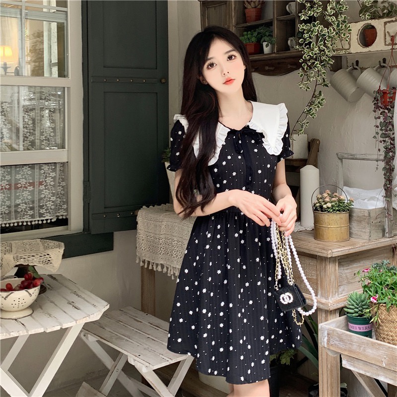 NRVP Đầm Maxi Dáng Dài Thiết Kế Mới Thời Trang Theo Phong Cách Pháp Cho