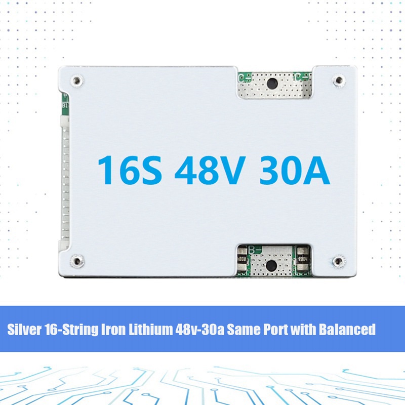 Bảng Mạch PCB Pin Lithium Kèm Bảng Cân Bằng Cho Xe Máy Điện