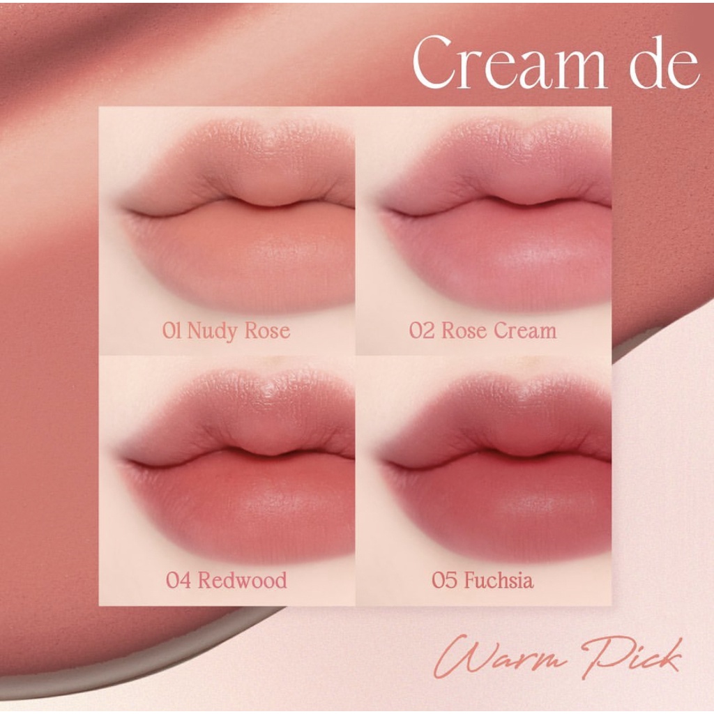 Son Dasique Cream De Rose Tint 3g Chất Lượng Cao