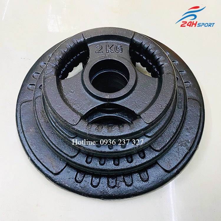 COMBO 4 Bánh Tạ 2kg Phi 50
