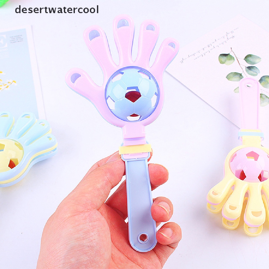 DEVN 1Pc Hand Clapper Toy Concert Party Cheering Props Fashion Colorful Children Hands Clapping Toy Kid Gift Martijn
