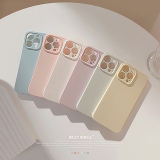 Ốp Điện Thoại Tpu Mềm Màu Trơn Đơn Giản Cho IPhone 14 14pro Max 14plus 13 13pro 13mini 12 11 Pro Max IX XR SE2 I8 Plus
