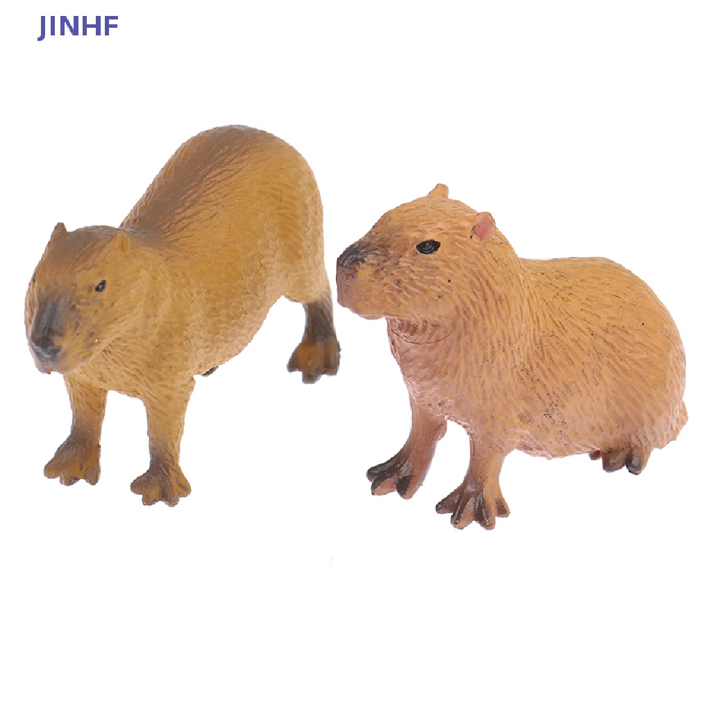 Jinhf Mô Hình Đồ Chơi Sưu Tầm Capybara Hoang Dã Dễ Thương JINHF