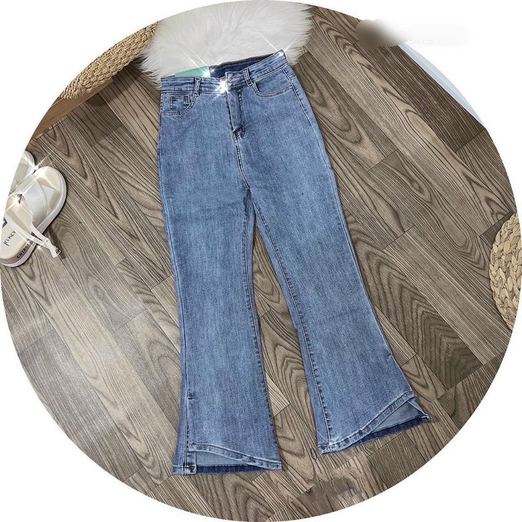 Quần loe 9 tất sẻ lai Q191