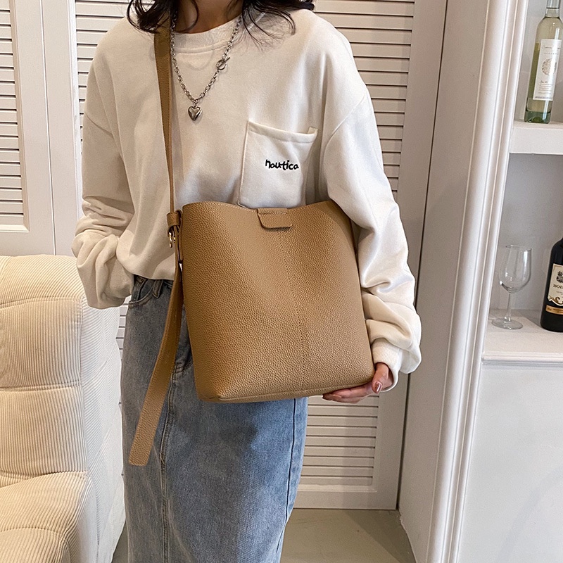 Túi Xách Da Mềm Thời Trang Retro Cao Cấp Cho Nữ