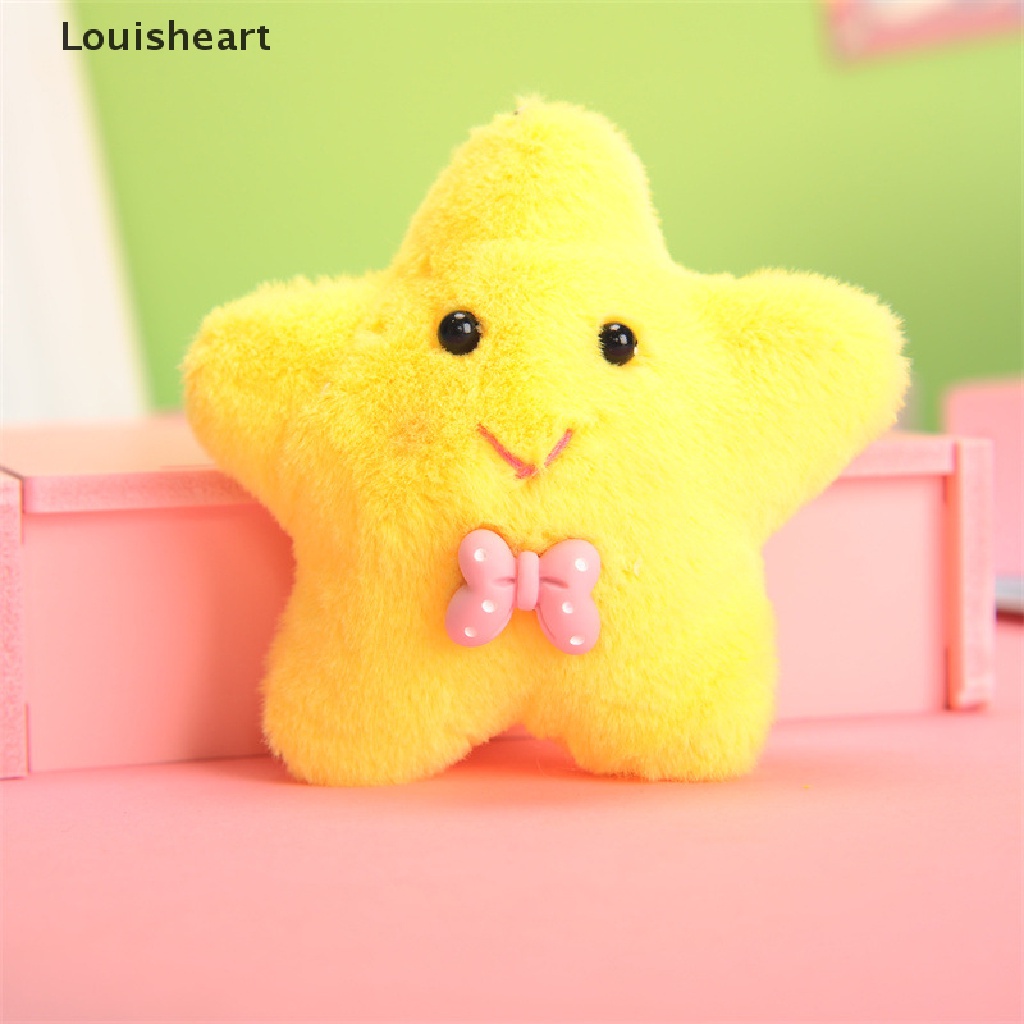 Louisheart 1PC Sang Trọng Dễ Thương Đáng Yêu ​Móc Khóa Hình Thỏ Nhồi Bông Xinh Xắn Đáng Yêu