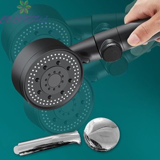 【COLORFUL】Durable Shower Head Bathroom Accessory 5 Mode Adjustable High Pressure