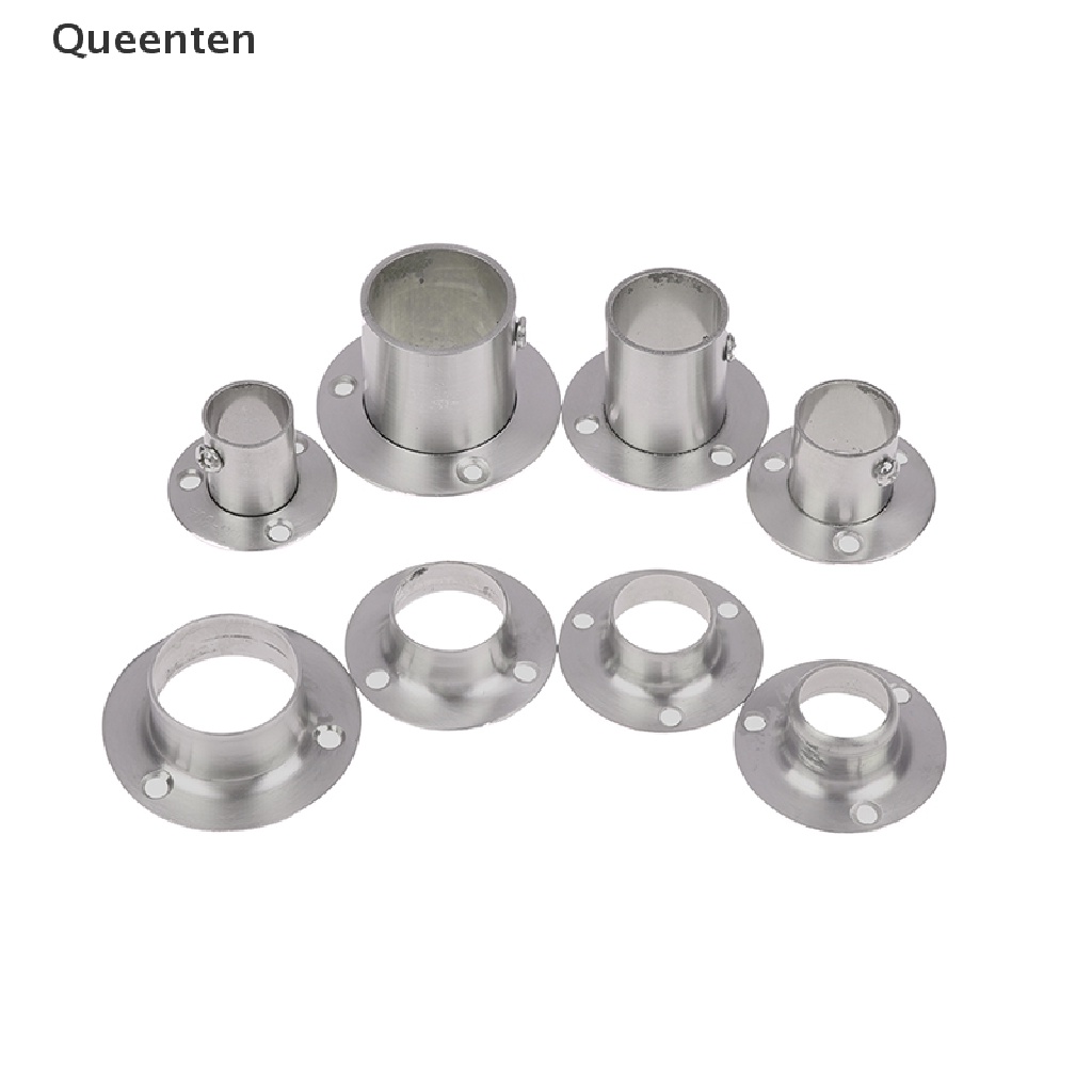 Queenten Giá Đỡ Ống Treo Rèm Cửa / Đồ Nội Thất Bằng Thép Không Gỉ Hình Tròn Cho Tủ Quần Áo / Đồ Dùng Gia Đình
