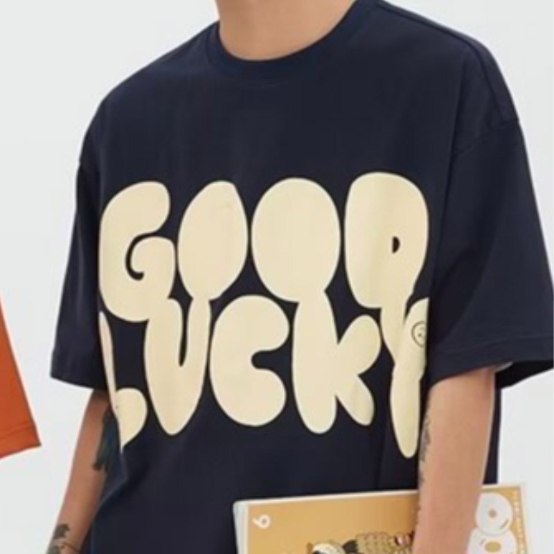 Áo Thun Tay Ngắn Dáng Rộng Phong Cách Đường Phố Mỹ Thời Trang Mùa Hè Cho Cặp Đôi