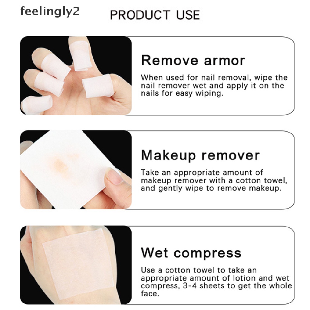 Hộp 325 Miếng Bông Tẩy Sơn Móng Tay Tiện Lợi