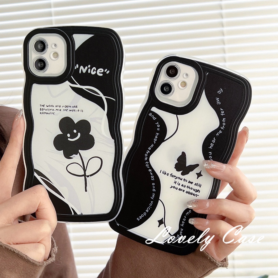 Ốp Điện Thoại Họa Tiết Bươm Bướm Cho IPhone 14 13 12 11 Pro Max X XR Xs Max 8 7 6 6s Plus SE 2020
