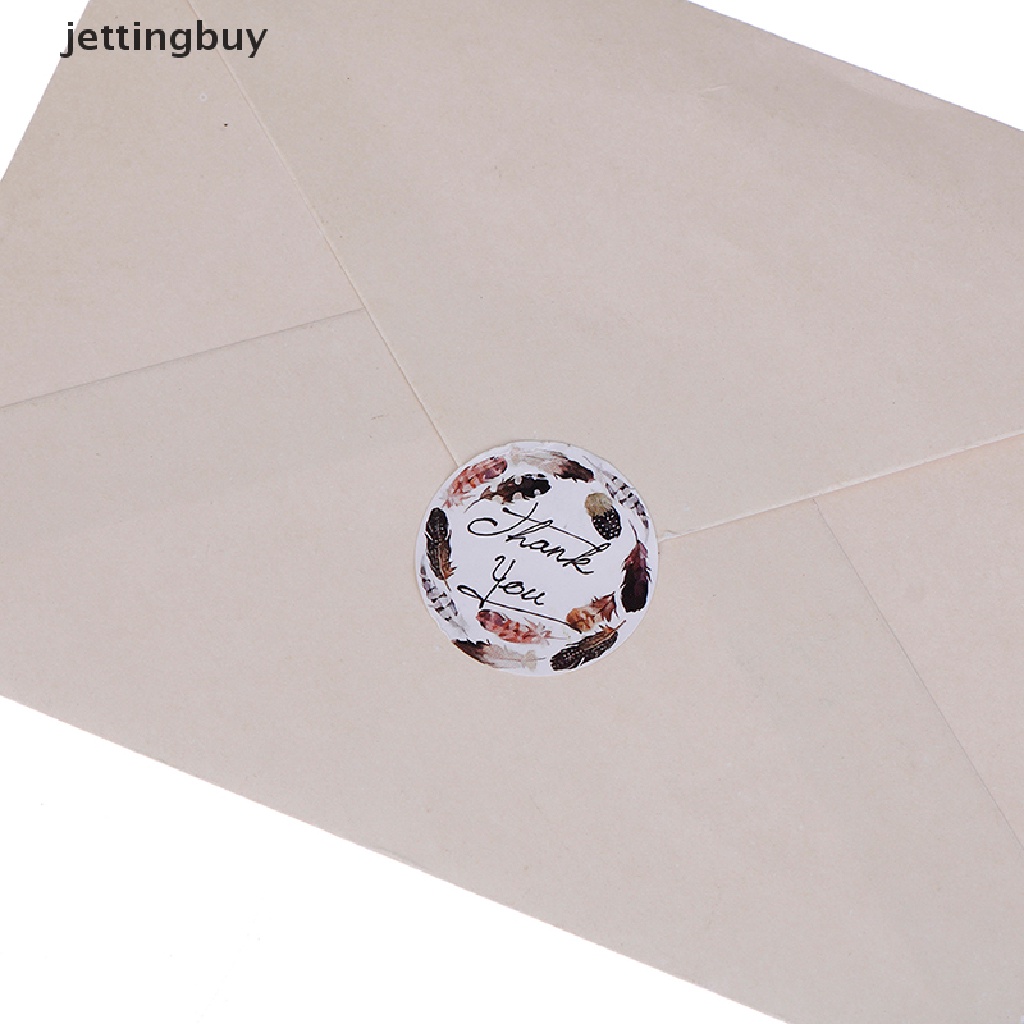 Bộ 500 Miếng Dán In Chữ Thank You Dùng Trang Trí Sổ Tay Tiệc Cưới
