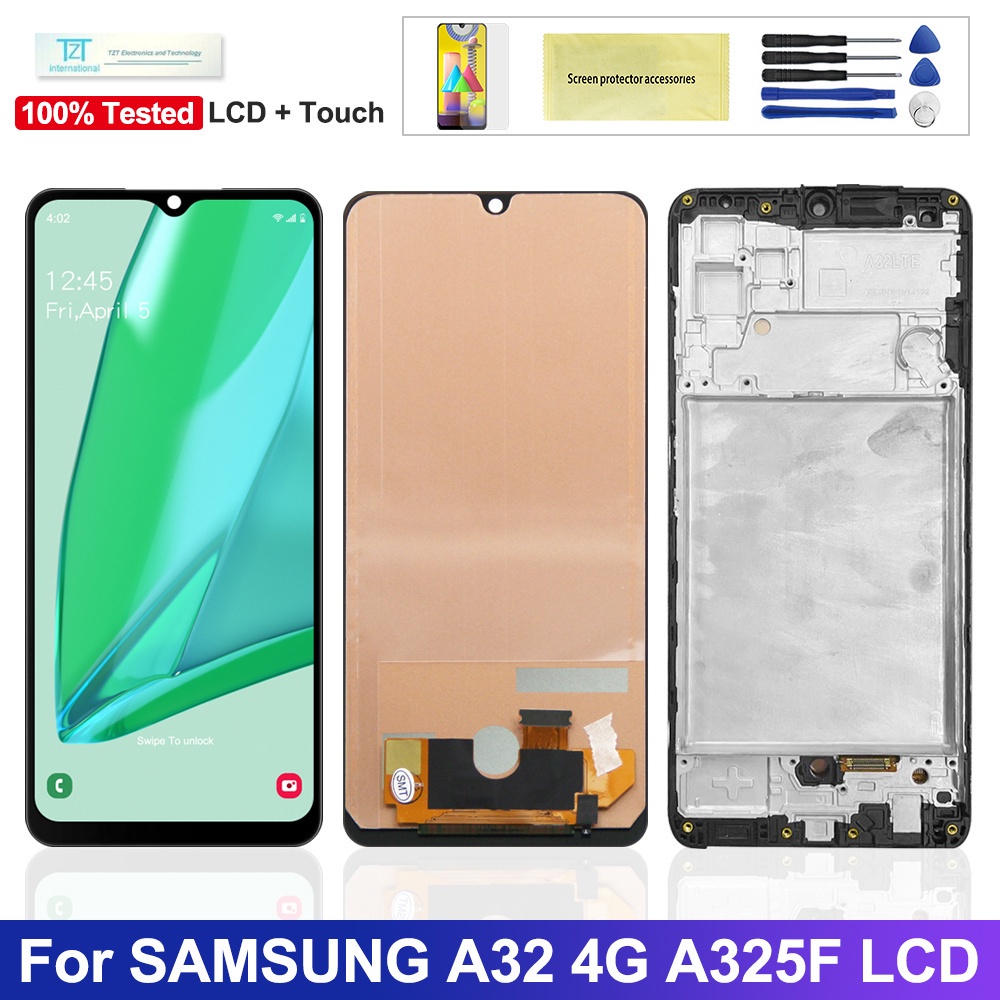 OLED Màn Hình điện thoại Cho SAMSUNG A32 4G A325 A325F LCD thay thế màn hình