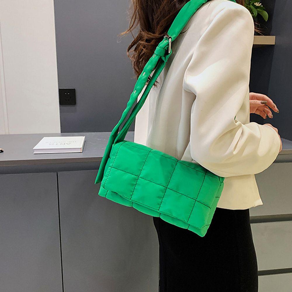 Túi đeo chéo UUMIR sức chứa lớn họa tiết kẻ sọc ô thời trang mùa đông xinh xắn dành cho nữ | BigBuy360 - bigbuy360.vn