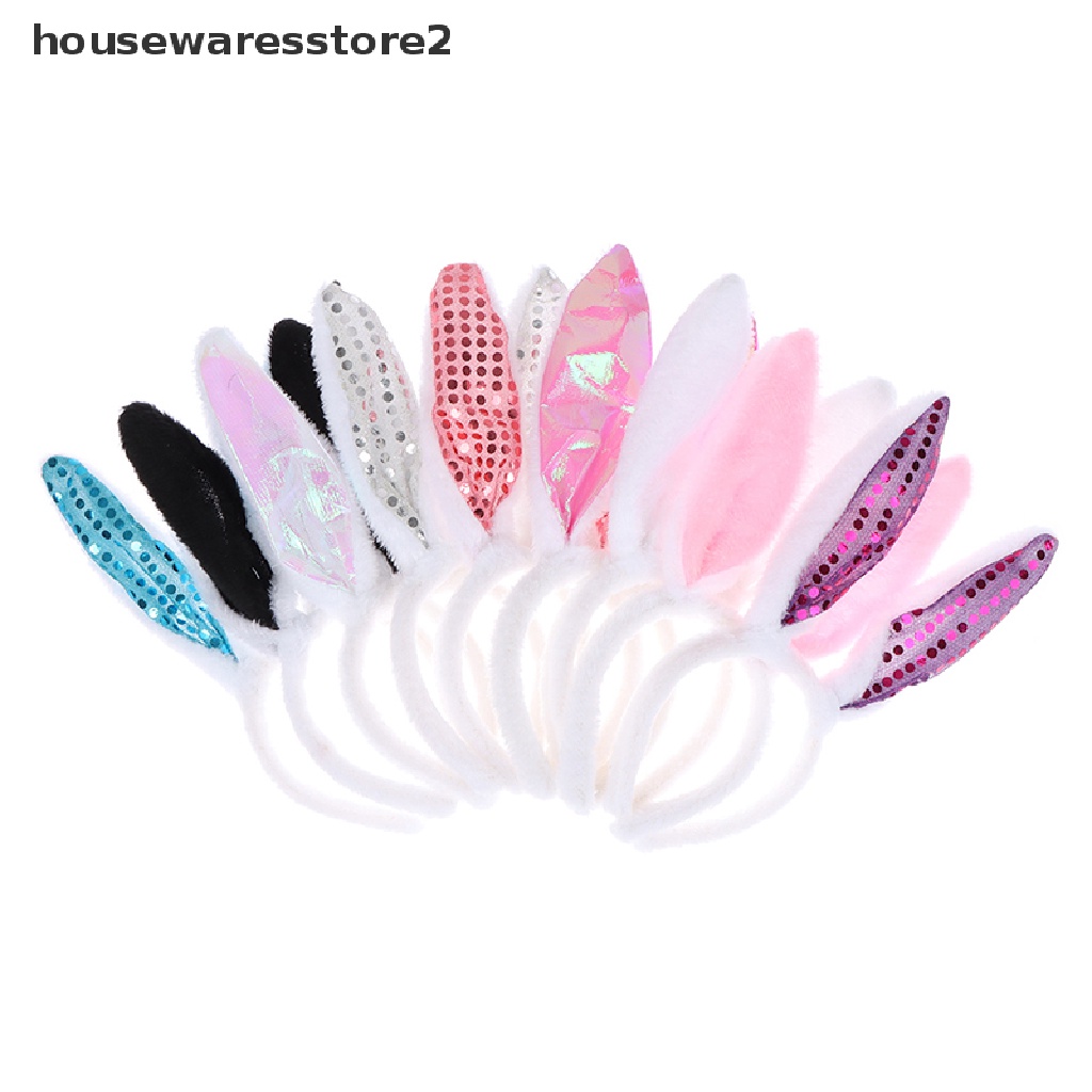 Băng Đô Tai Thỏ 2] Bằng Lông Nhung Dùng Hóa Trang Tiệc Phục Sinh