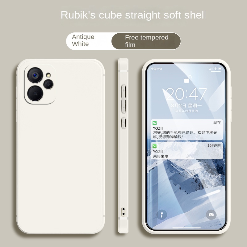 Ốp Điện Thoại Bằng Silicon Màu Kẹo Cho Realme C53 C55 C30S C30