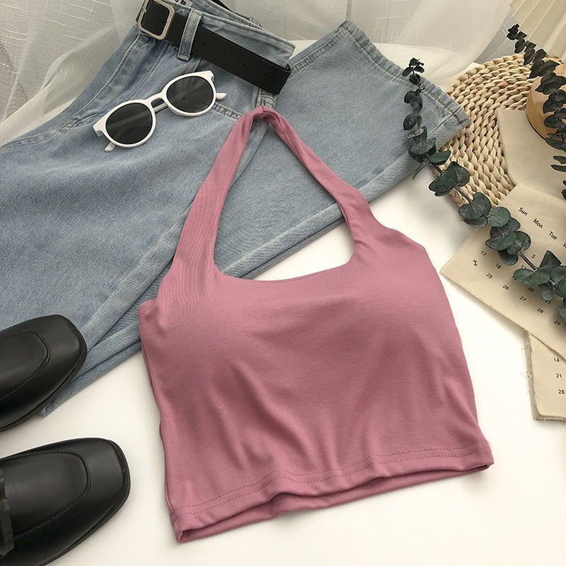 COZOK Áo Tank Top Sát Nách Cổ Chữ U Dáng Ôm Thời Trang Quyến Rũ Cho Nữ