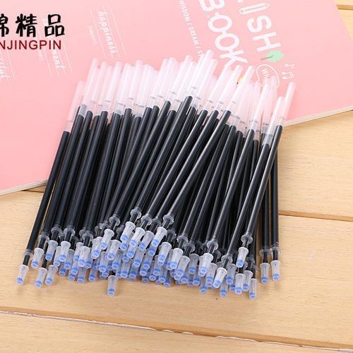 Set 50 ngòi bút gel13 cm dùng cho bút nắp cài, đầu ngòi kim resun với 3 màu mực chính