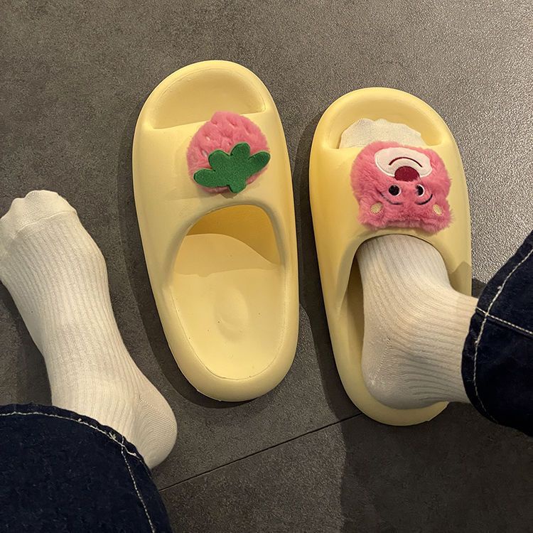 ISAHINI dép nữ dép bánh mì Dép Đi Trong Nhà Thoải Mái Cho Nữ 13Z23032109