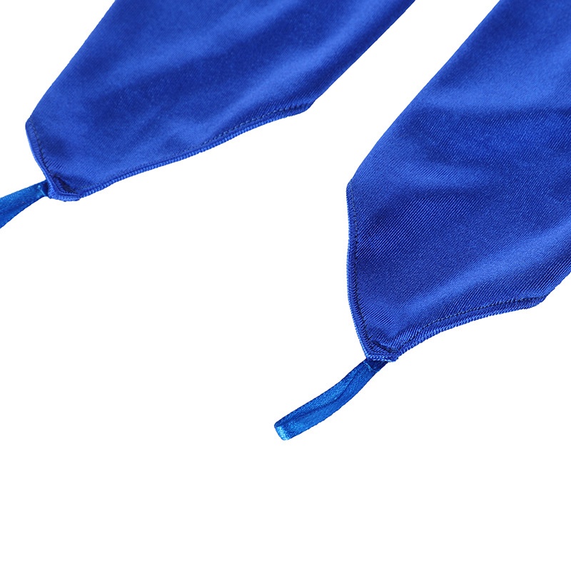 1 Đôi Găng Tay Chống Nắng Hở Ngón Bằng Satin Co Giãn 49cm Màu Trơn Thời Trang