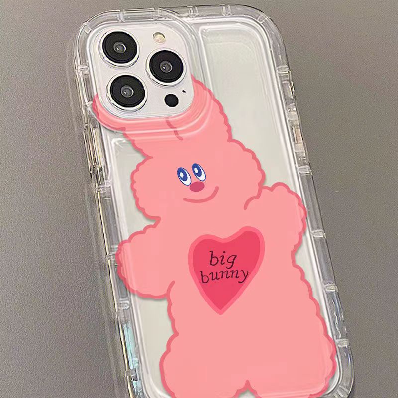 Ốp Điện Thoại Silicon TPU Mềm Trong Suốt Họa Tiết Dễ Thương Cho IPhone 11 14 13 12 Pro XS Max X XR 7 + 8 Plus