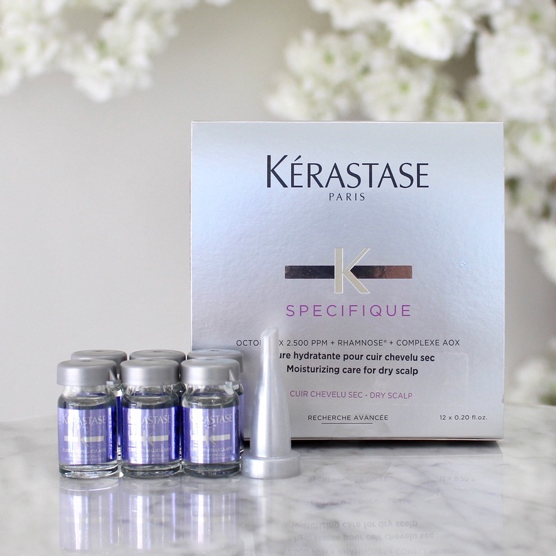 Serum giúp cải thiện tình trạng nhiều gàu dành cho da đầu Kerastase Specifique Cure Anti-Pelliculaire 12x6ml