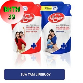(Hàng đẹp - date mới) Sữa tắm Lifebuoy - Lifebouy túi 800g