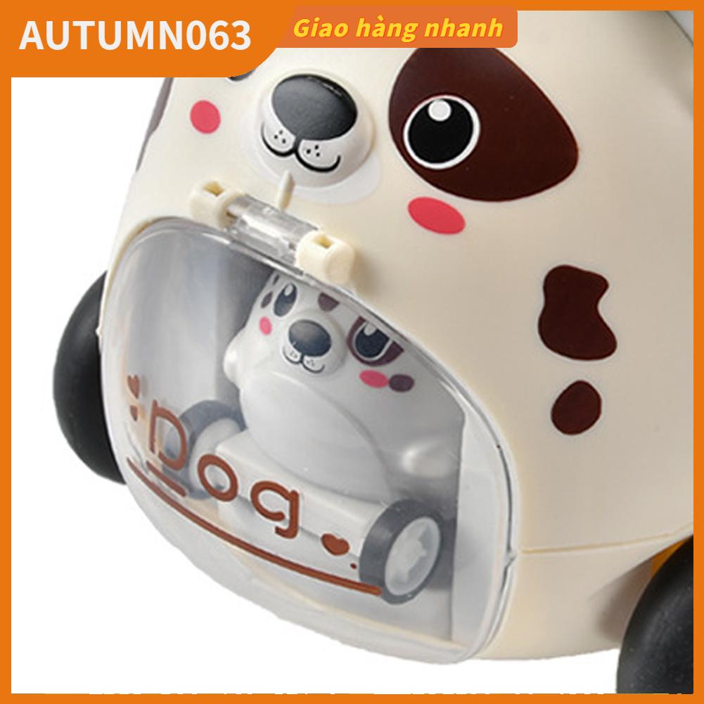 Autumn063 Xe Máy Phóng Đồ Chơi Tương Tác Hoạt Hình Dễ Thương Động Vật Ma Sát Chạy Bằng Quán Tính Cho Bé Trai Gái Quà Tặng