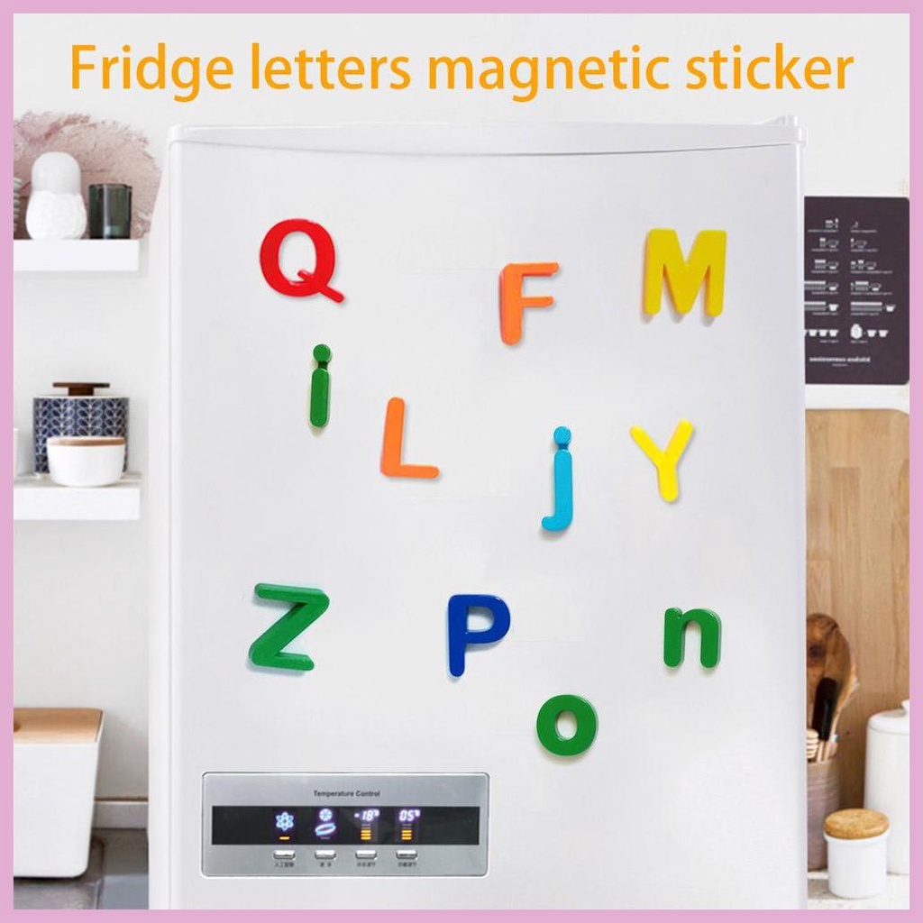 Nam Châm Hít Tủ Lạnh Hình Chữ Cái Alphabet Đồ Chơi Giáo Dục Sớm Cho Bé