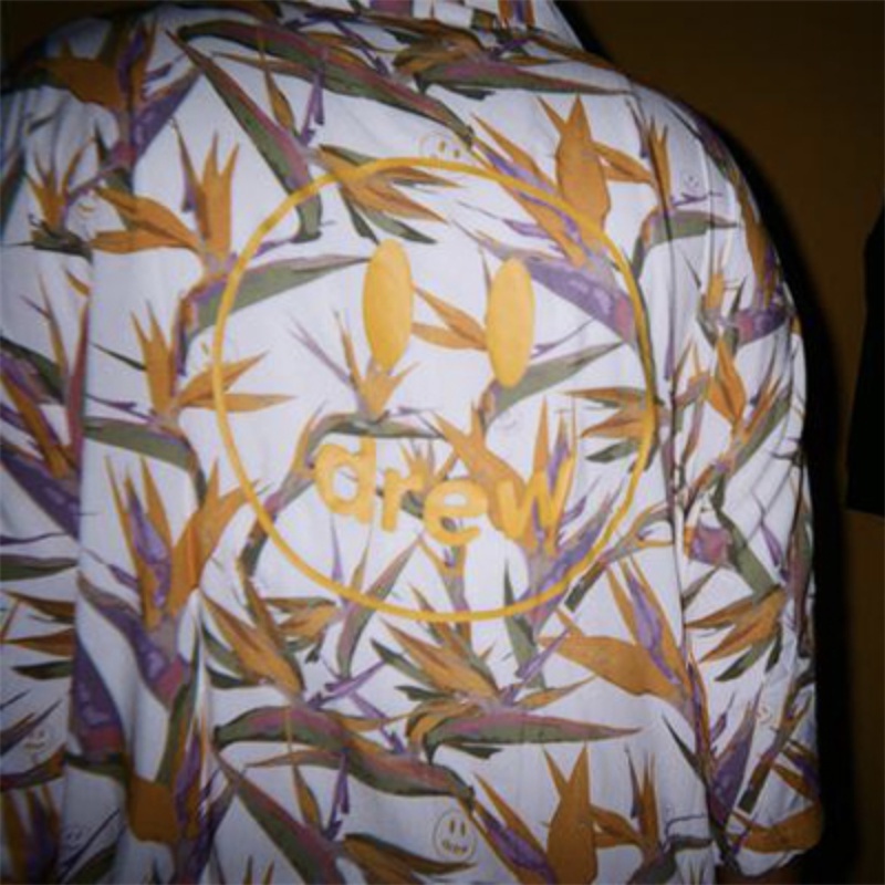 Mới Áo Sơ Mi Tay Ngắn In Họa Tiết Lá Phong Thời Trang Cho Nam Và Nữ