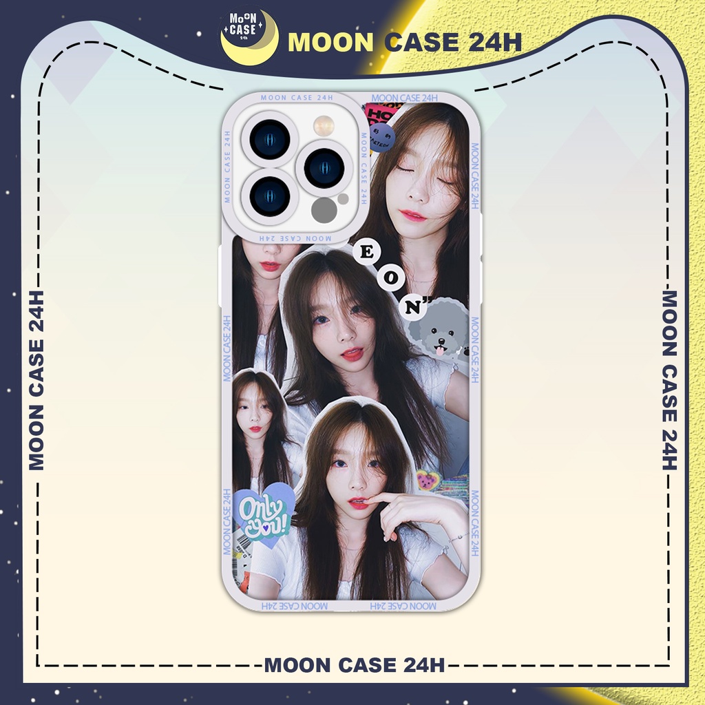 Ốp lưng iphone MOON CASE 24H Kpop Ca Sĩ Taeyeon SNSD Aesthetic Dễ Thương ip 8/x/xs/xs max/11/12/13/14pro/plus/promax