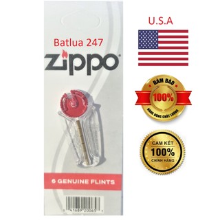 [Phụ Kiện Chính Hãng] Combo Đá Zippo + Bấc Zippo U.S.A